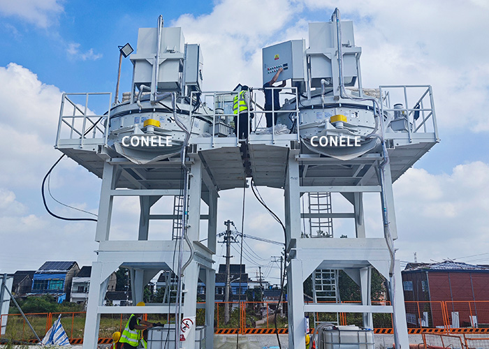科尼樂(lè)模塊化UHPC快搬式混凝土攪拌站 科尼樂(lè)模塊化UHPC快搬式混凝土攪拌站